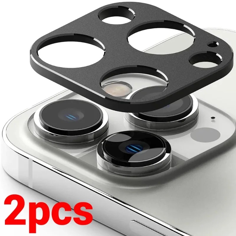 1/5 adet alüminyum alaşım Metal kamera Lens koruyucu kapak iPhone 15 Pro Max 15 artı iPhone15 15Pro koruma aksesuarları