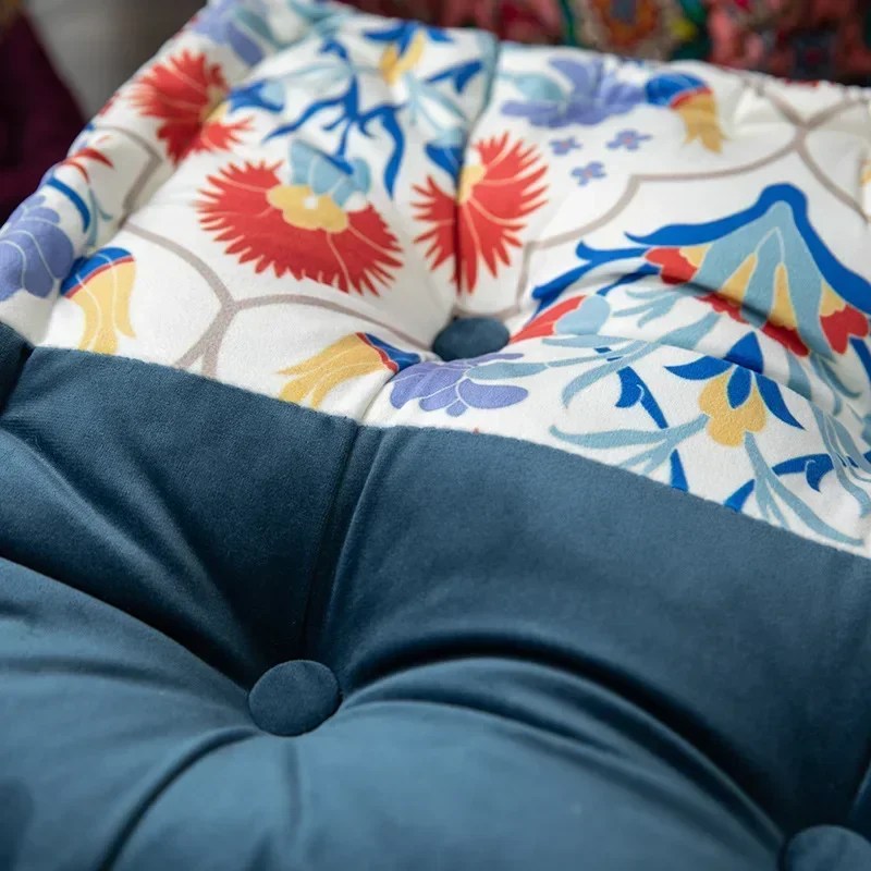 1 adet kalınlaşmış yastık fart yastık zemin sedanter kare yer minderi toptan yatak odası oturma odası tembel futon yastık - Görsel 5