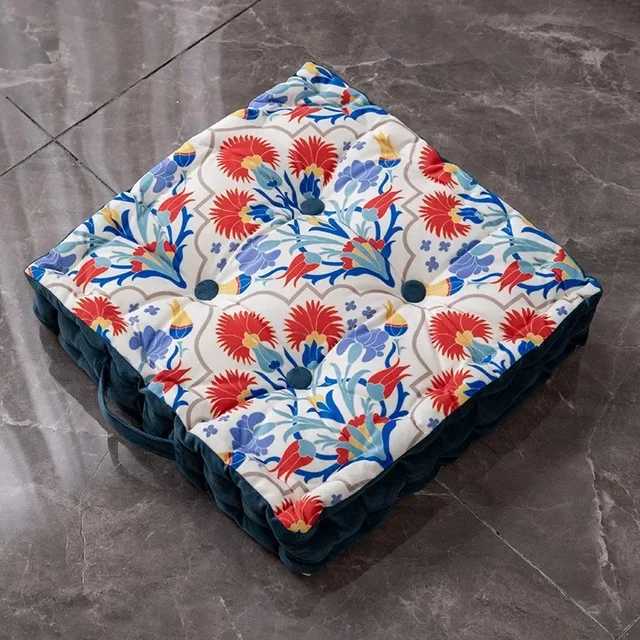 1 adet kalınlaşmış yastık fart yastık zemin sedanter kare yer minderi toptan yatak odası oturma odası tembel futon yastık