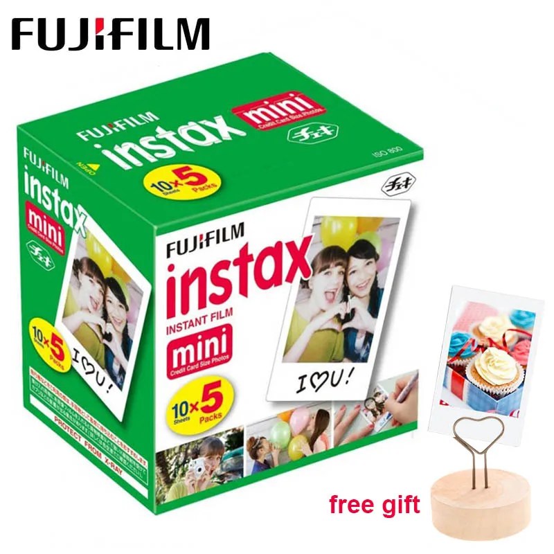 10 - 200 levhalar için Fujifilm Instax Mini 12 Film kamera beyaz kenar fotoğraf kağıdı Mini LiPlay 11 9 8 40 70 90 anında kamera EVO