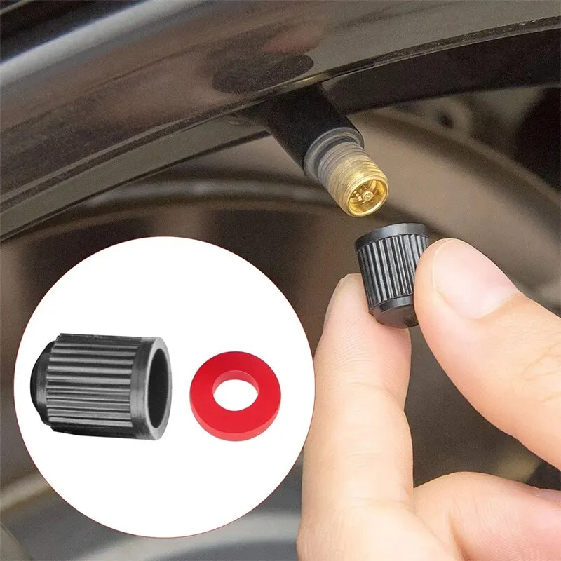 10 adet araba lastik vana kapaklar lastik jant kök kapakları toz geçirmez dekoratif motosiklet bisiklet evrensel kapaklar