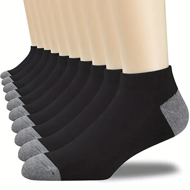 10pairs erkek moda pamuk nefes rahat ayak bileği çorap, erkek yaz çorap