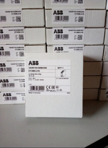 1PCS ABB CT-ERS.21S 1SVR730100R0300 Time Relay 0.05s-300h In Box Brand *BA