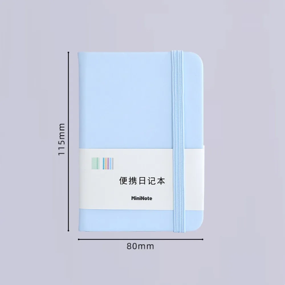 12 stil A7 Mini dizüstü taşınabilir cep not defteri Memo günlüğü planlayıcısı gündem organizatör Sketchbook ofis okul Stationery100Sheet