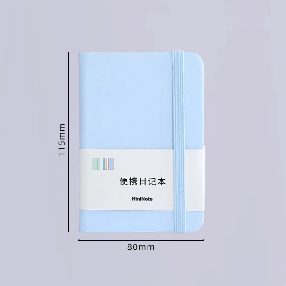 12 stil A7 Mini dizüstü taşınabilir cep not defteri Memo günlüğü planlayıcısı gündem organizatör Sketchbook ofis okul Stationery100Sheet - Görsel 5