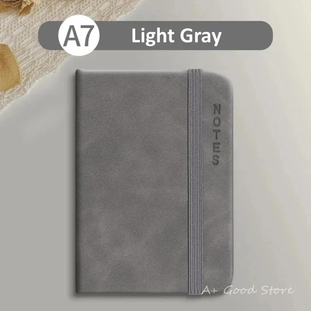 12 stil A7 Mini dizüstü taşınabilir cep not defteri Memo günlüğü planlayıcısı gündem organizatör Sketchbook ofis okul Stationery100Sheet - Görsel 10