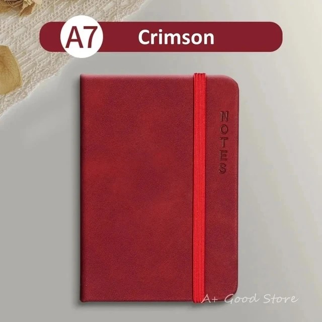12 stil A7 Mini dizüstü taşınabilir cep not defteri Memo günlüğü planlayıcısı gündem organizatör Sketchbook ofis okul Stationery100Sheet - Görsel 14