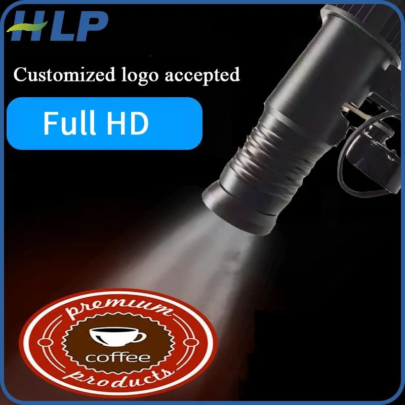 15w 25w 35w kapalı özel logo gobo lens reklam ışığı led logo gobo projektör