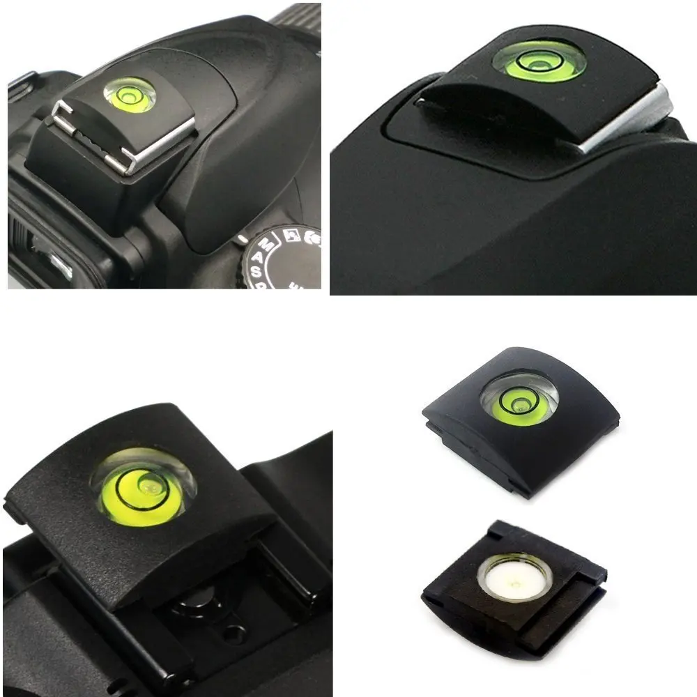 2 parça DSLR kamera flaşı sıcak ayakkabı koruyucu kapak su terazisi Nikon Canon için SX60 SX70 1300D 850D 90D 7D II D7200 D5600