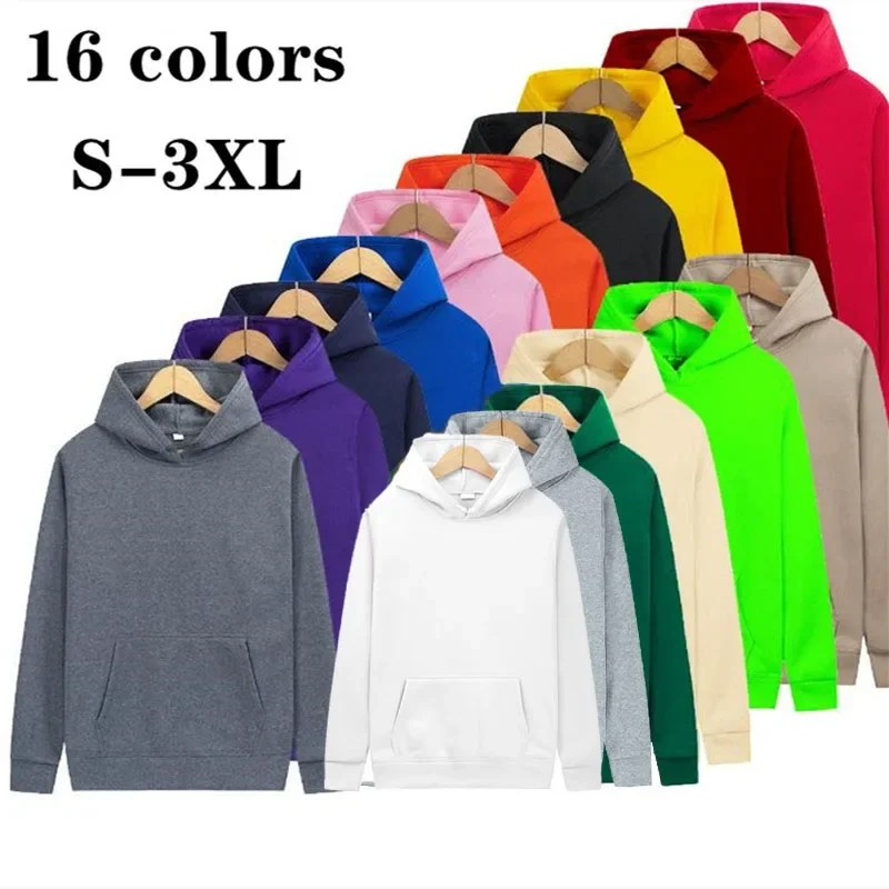 2022 marka yeni erkek/bayanlar Hoodie bahar sonbahar kış erkek Hoodie rahat moda kazak düz renk kaput