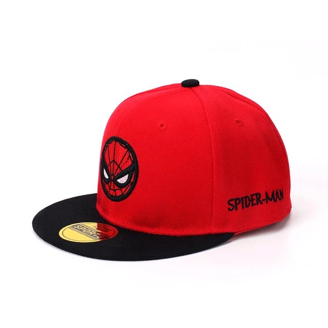 2023 Disney örümcek adam karikatür bebek şapka çocuklar beyzbol şapkası erkek kız Marvel kapaklar Snapback Hip Hop çocuk yürümeye başlayan kap ayarlanabilir 2-8Y - Görsel 10