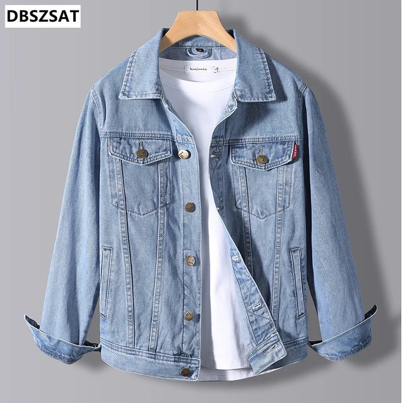 2023 sonbahar kış erkek Denim ceket Trendy moda yırtık kot ceket erkek kot ceket dış giyim erkek kovboy mont 3XL,TA227