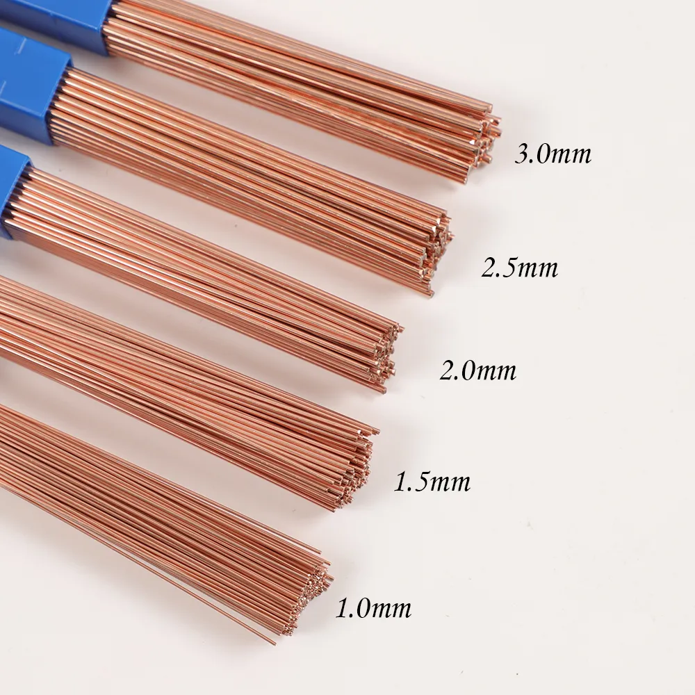 1/1.5/2/2.5/3mm 50cm pirinç kaynak çubuk fosfor bakır elektrot kaynak teli lehim çubuğu bronz gerek lehim tozu