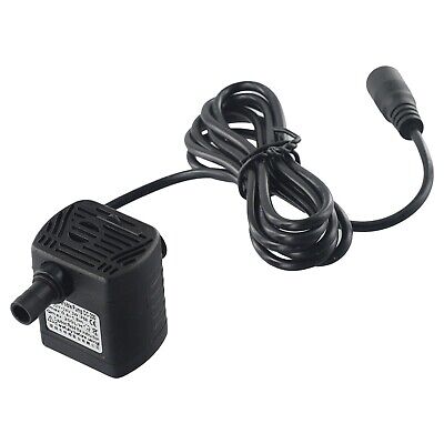 200 GPH 12V Electric Fountain Pump with 6 White Lights by Sunnydaze