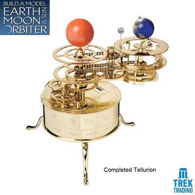 Build A Model Earth Moon and Sun Orbiter Tellurion Parts Set 69 Gear & Space Set - Görsel 1