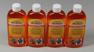 (19,99/L) 4x 250 ML Bottle Bio Magic Orange Oil Concentrate - Universal Cleaner