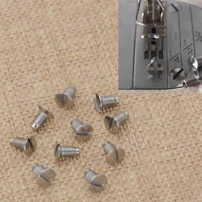 10PCS Universal Needle Plate Screws for Industrial Sewing Machine Accessories