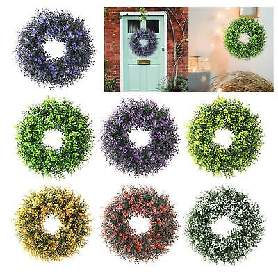 Artificial Garland Party Supplies Mini Wreaths for Office Decor Window Decor