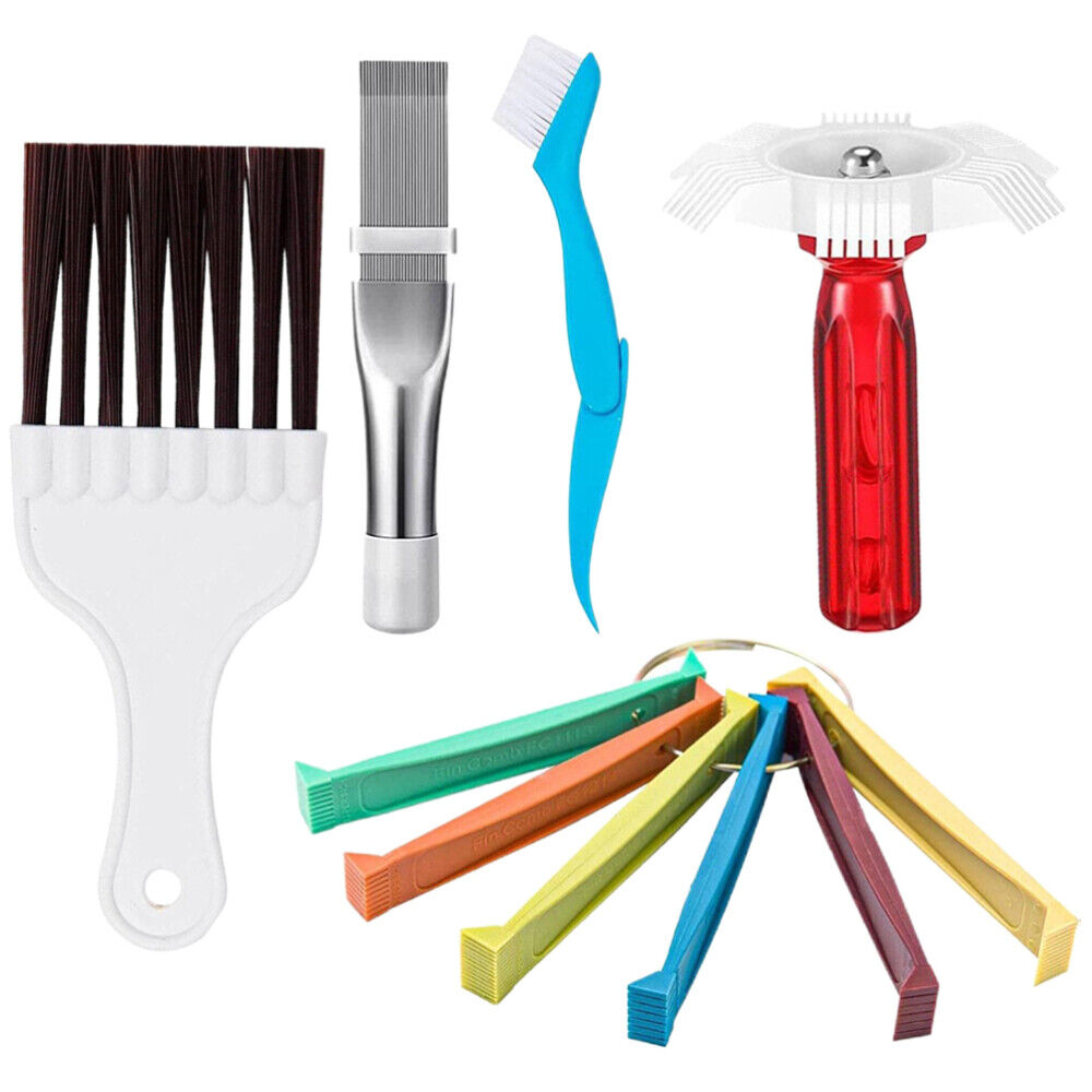 Ac Cleaning Kit Air Conditioner Condenser Fin Brush Detergent