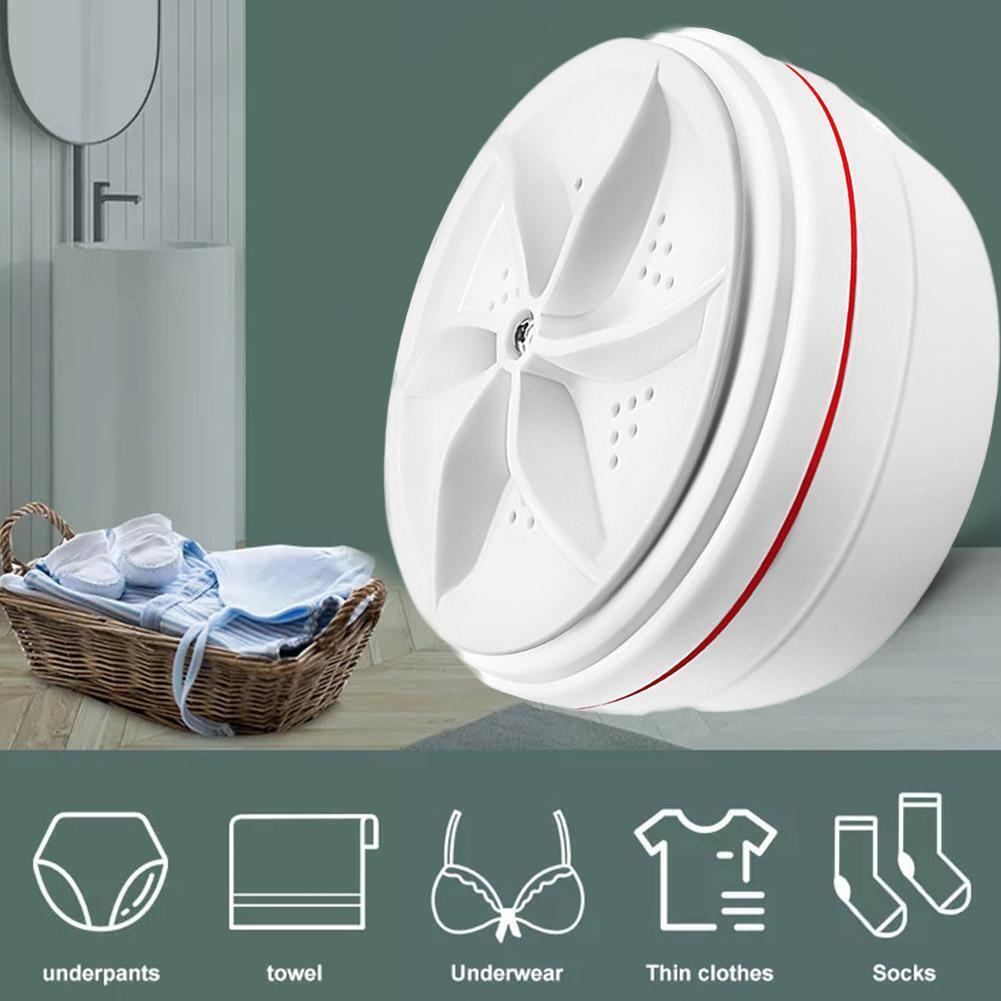 Turbo-Ultraschall-Waschmaschine Wäsche Portable Travel Washer Air Bubble