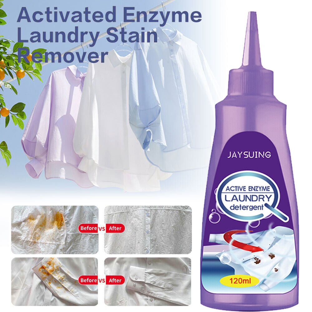 3X Active Enzyme Clothing Stain Removal Agent, Active Enzymatic Laundry Cleaning - Görsel 3