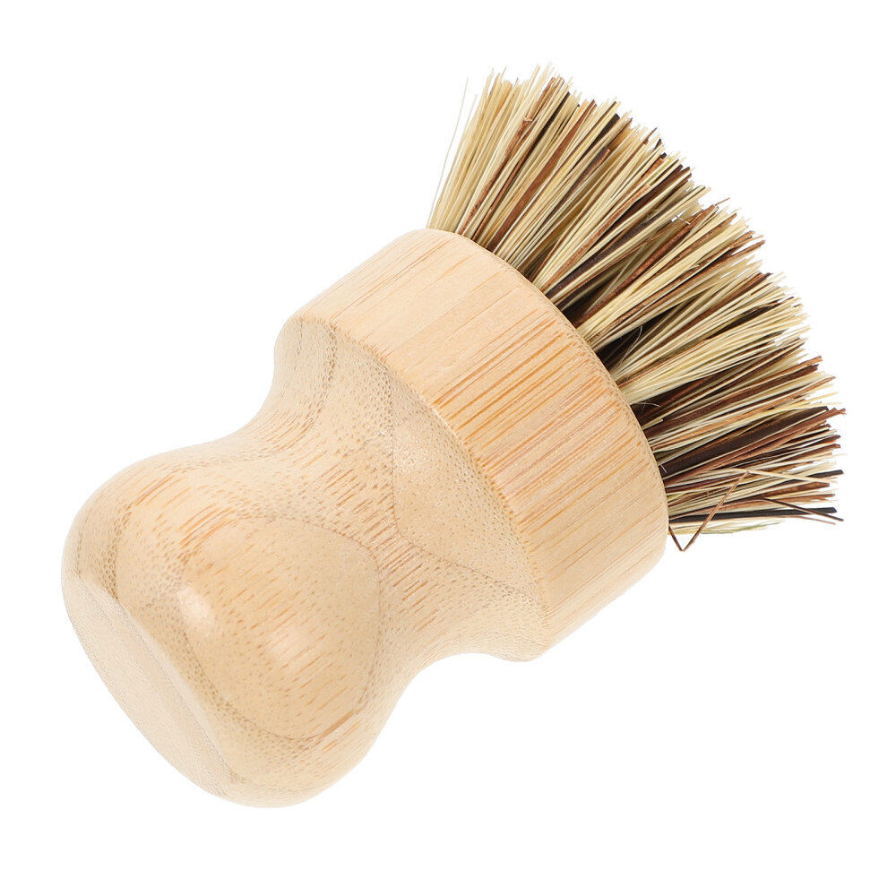 Kitchen Cleaning Brush Scrub Dish Washing Scrubbers Wooden Ball