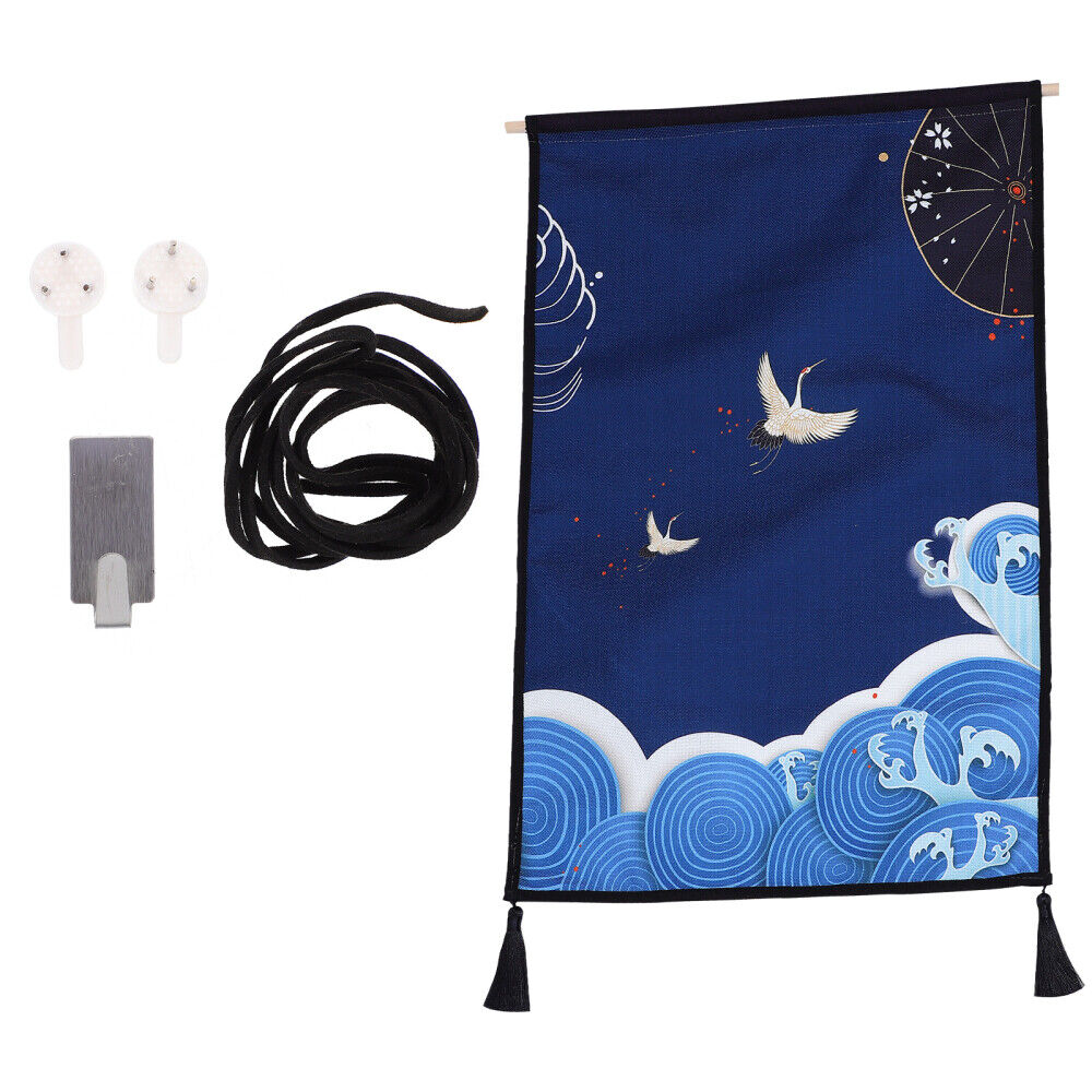 Hanging Tapestry Wood Office Wall Art Poster Painting Background