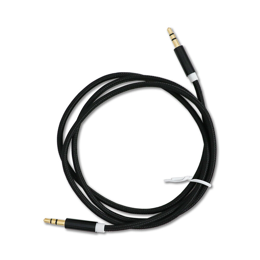 3.5mm Male to Male Stereo Audio AUX Cable Auxiliary Cord for PC iPod CAR iPhone - Görsel 6