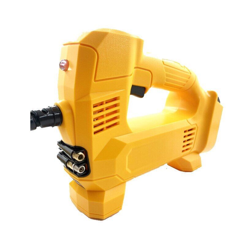 2PCS Car Inflator Pump Tire Pump Car Portable Emergency with Light Digital Model