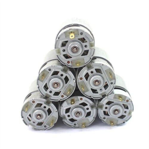 Mini 130 DC Motor DC 12V 24V High Speed Precious Metal Brush Metal Back Cover