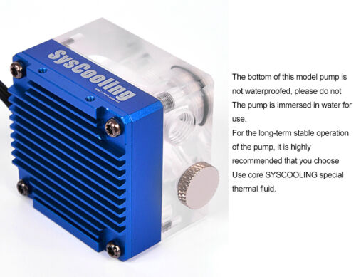 Quiet Water Cooling Pump with RGB Light for Liquid Cooling System Fast Delivery - Görsel 5