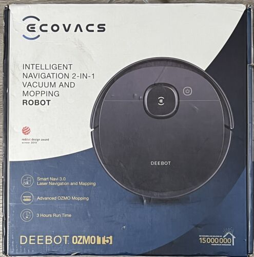 ECOVACS DEEBOT OZMO T5 2-in-1 Vacuum Cleaner Mop Auto Robot w/ Brand New Battery