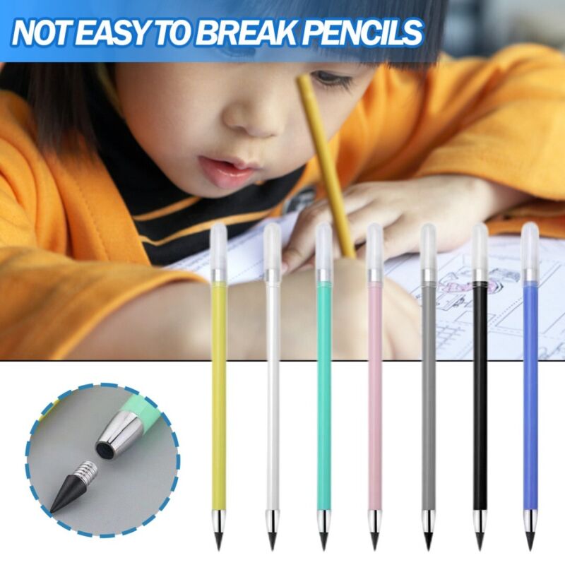 Infinity Pencil with Eraser Magic Pencils with Pencil Nibs for Writing A