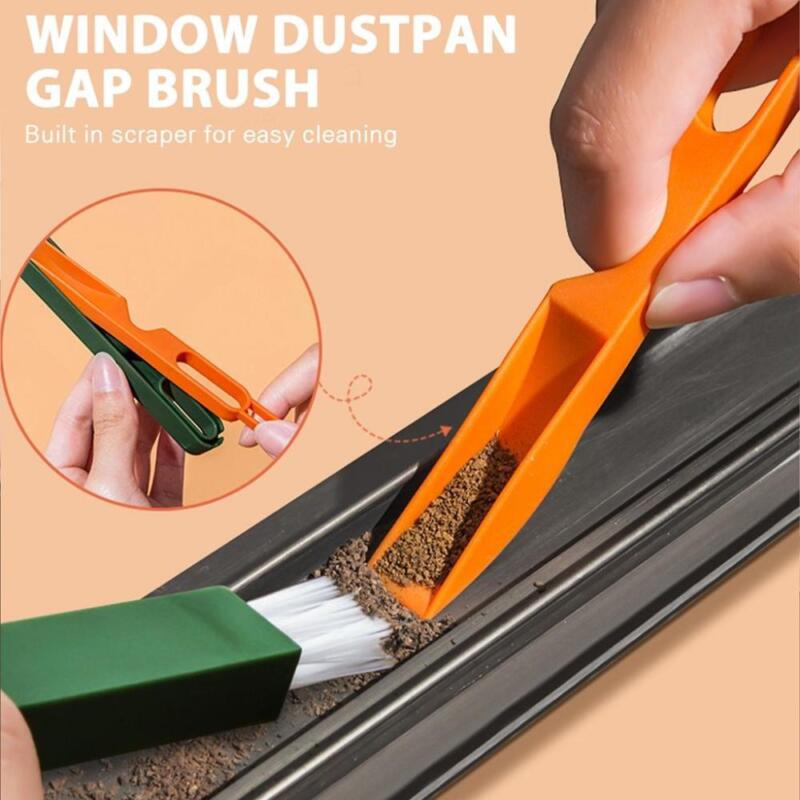 PP Material Cleaning Gadgets Cleaning Brushes Kitchen Clean Tool Gap Brush Set - Görsel 4