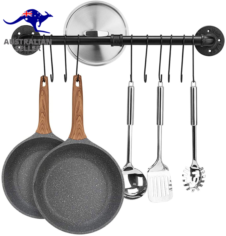 Kitchen Pot Pan Storage Rack Organizer Wall Mounted Kitchen Utensils Organizer