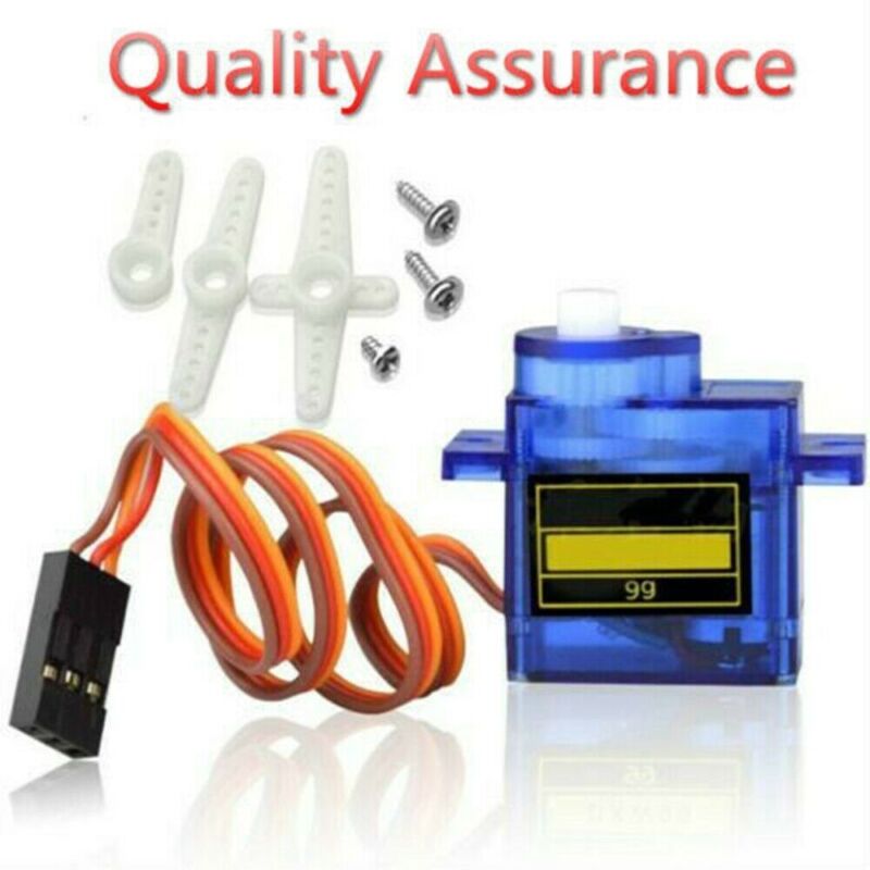 360° SG90 9G Micro Servo Motor Mini For RC Robot Helicopter Airplane Boat Plane - Görsel 3
