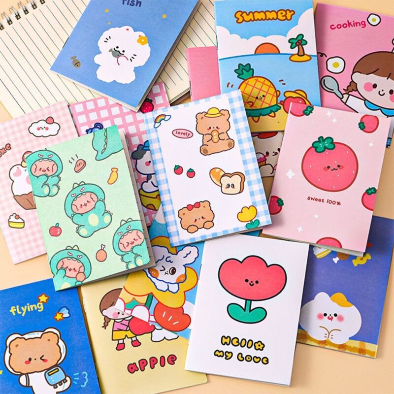 Cute Stationery Students Notepad Mini Notebook Diary Notebook Writing Book