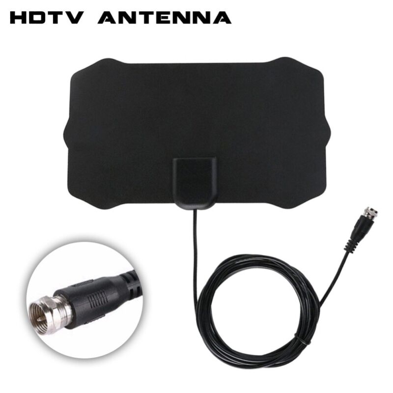 Indoor Digital TV Antenna 500 Mile Amplifier Booster New HDTV Antenna  Smart TV - Görsel 7