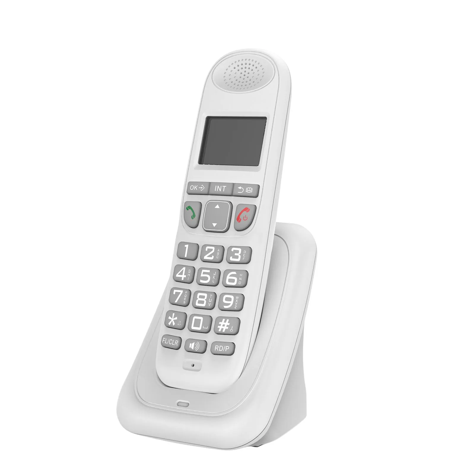 3 hatları ile kablosuz telefon telsiz telefon ekran arayan kimliği desteği 5 yakışıklı bağlantı ev ofis için 16 dil