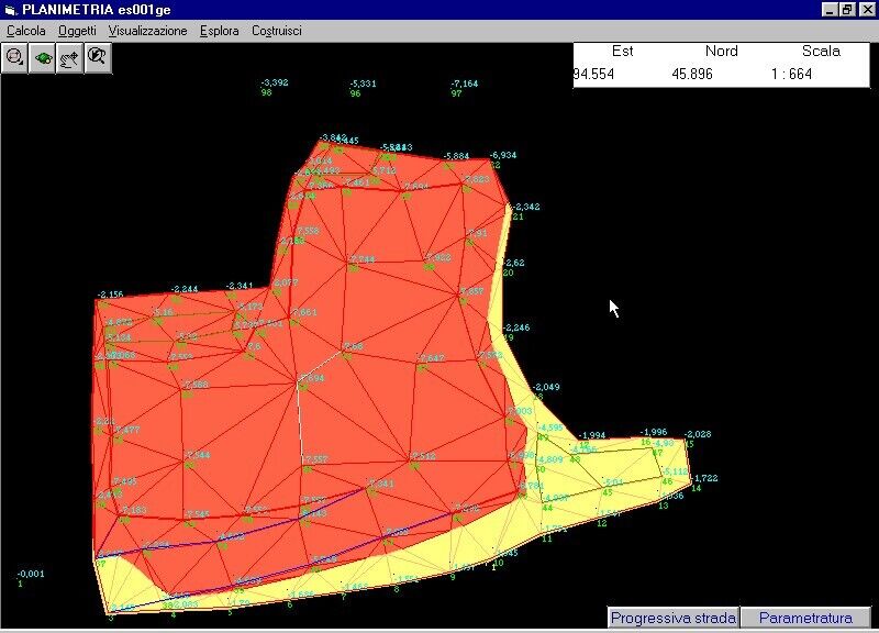 Software topografia professionale è dotato di avanzate soluzioni