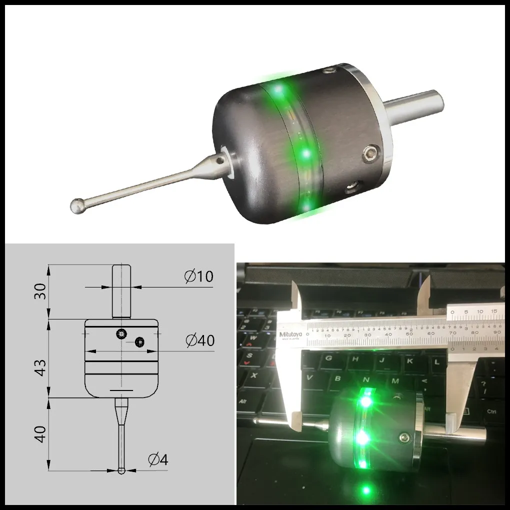 3D kenar bulucu CNC işleme makinesi CNC freze makinesi üç koordinat hassas merkezleme çubuk doğruluk 0.01mm