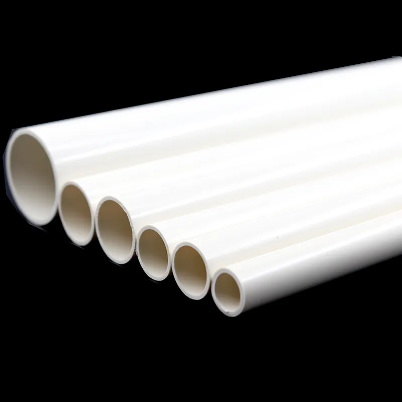 50cm O.D 20 ~ 110mm plastik PVC boru su borusu bahçe sulama su tankı akvaryum malzemeleri perde çubuk DIY çerçeve beyaz PVC boru