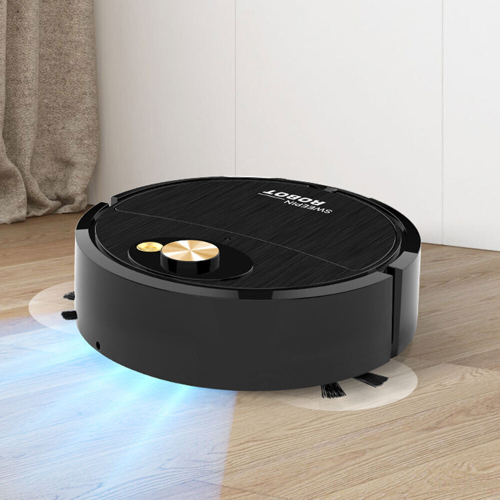 Mini Robot Vacuum Cleaner Sweep & Wet Mopping Floors Smart Cleaning Robot 3In1 - Görsel 5