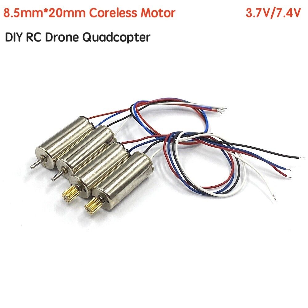 8520 8.5mm*20mm DC 3.7V/7.4V High Speed Micro Coreless Motor Engine DIY RC Drone