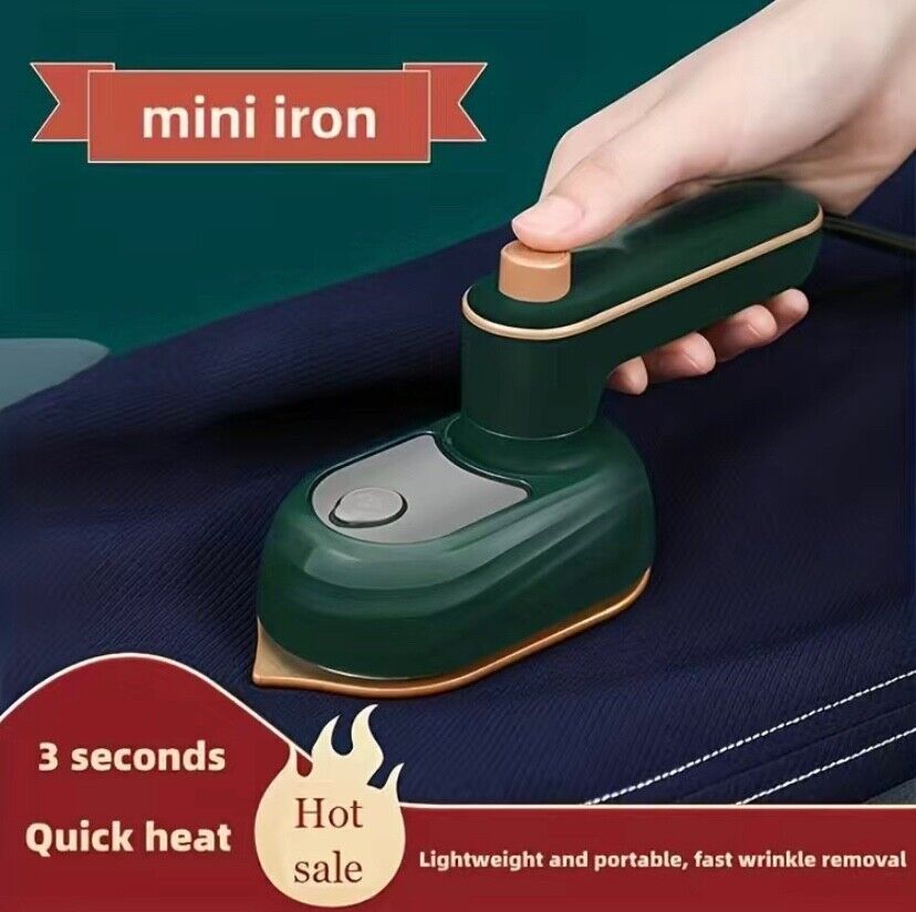 Mini Portable Micro Steam Iron Machine Steamer Handheld Garment Clothes Ironing