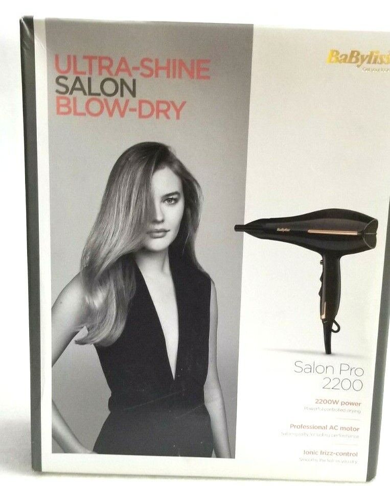 BaByliss Salón Pro 2200 Secador 5552U Secador 230V~50-60Hz
