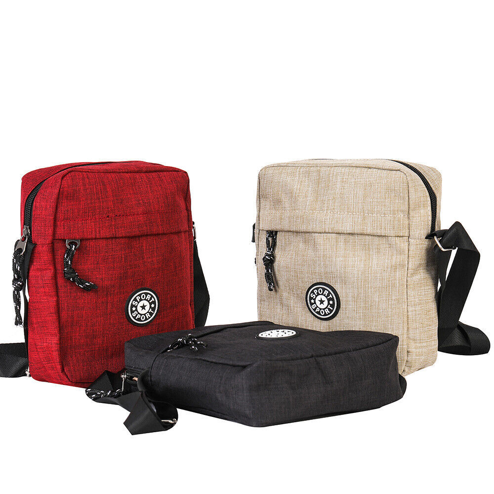 Unisex Bag Waterproof Messenger Work Multi Purpose Shoulder Crossbody Sidebag