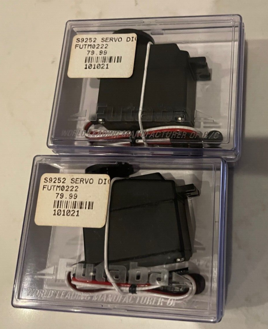 2pc Lot FUTABA S9252 Digital All Purpose Digital Servo Coreless Motor FUTM0222