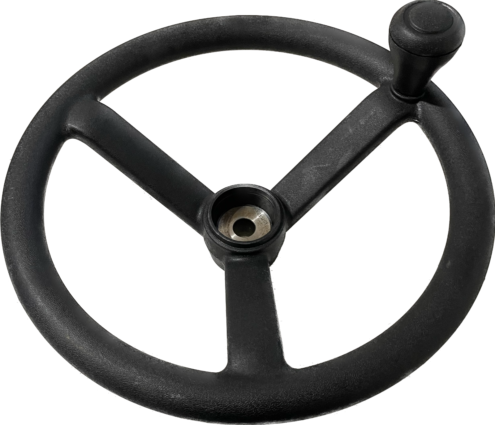 14" Steering Wheel & Cap for Benford Terex Thwaites Winget Dumper Forklift etc - Görsel 2