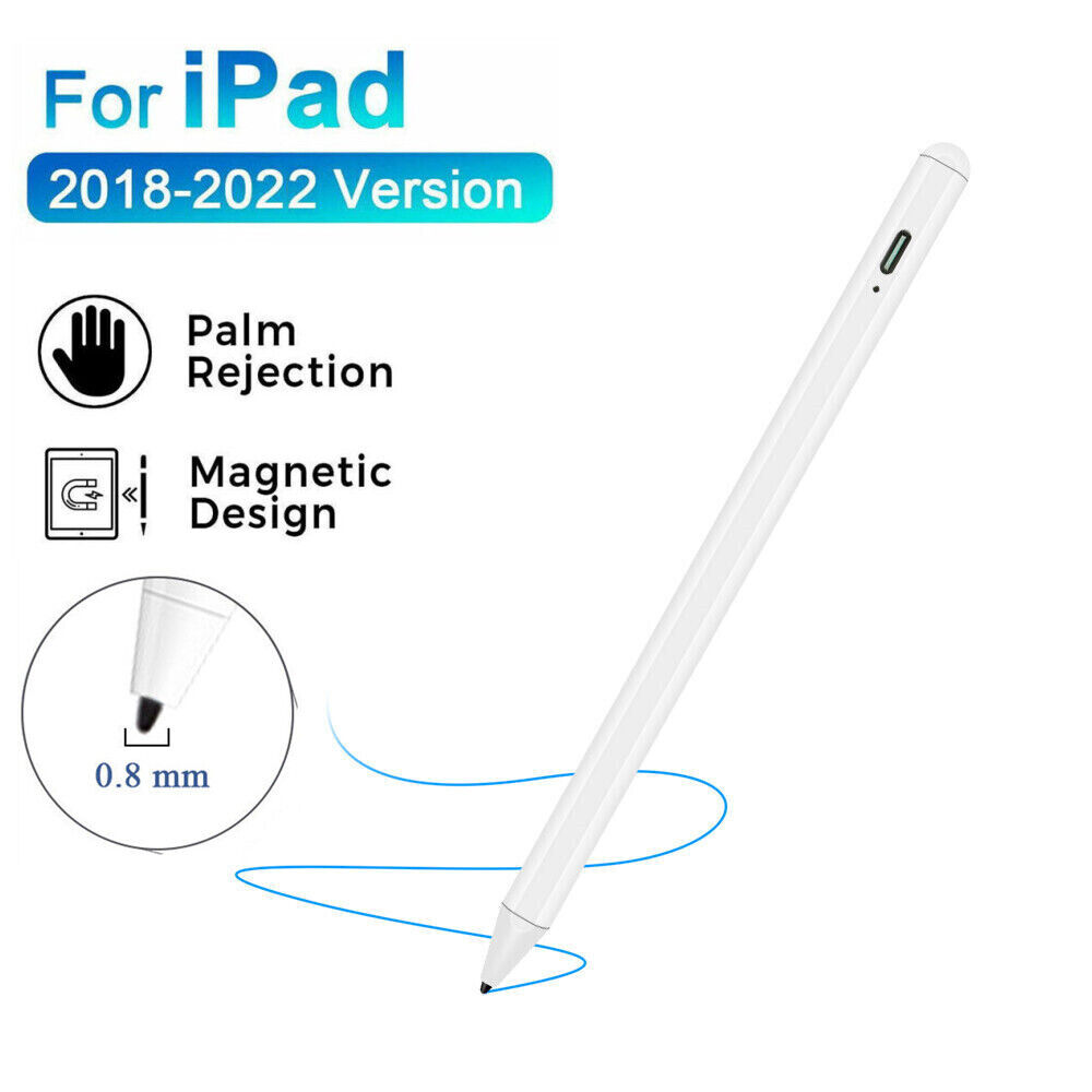 Stylus Pen Bluetooth Pencil For Apple iPad 9/8th/Mini/Air 4/5th/Pro 11&12.9''